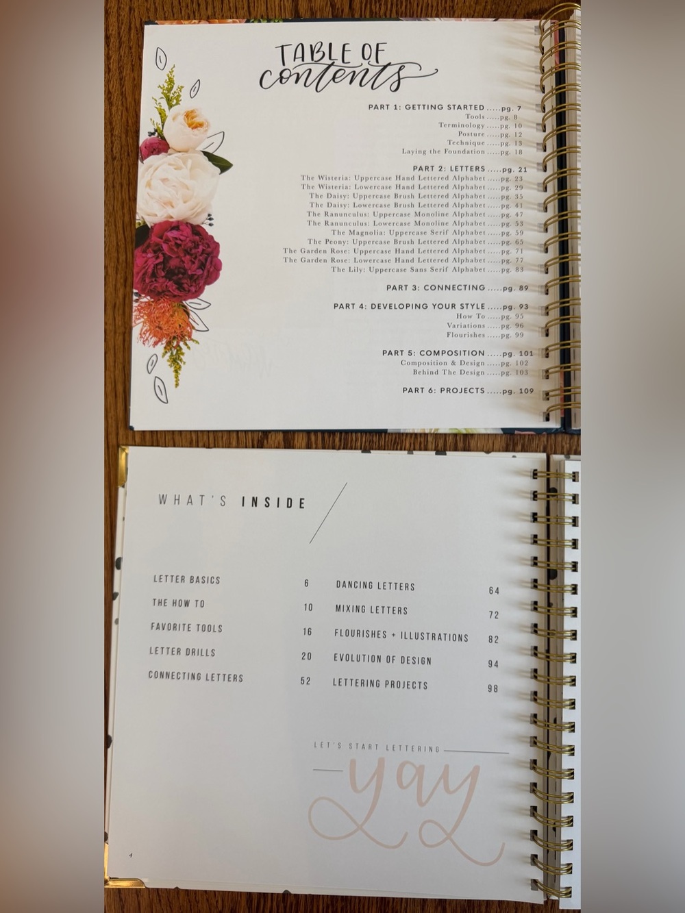 Hand Lettering Calligraphy Workbook Bundle - Picture 5 of 6